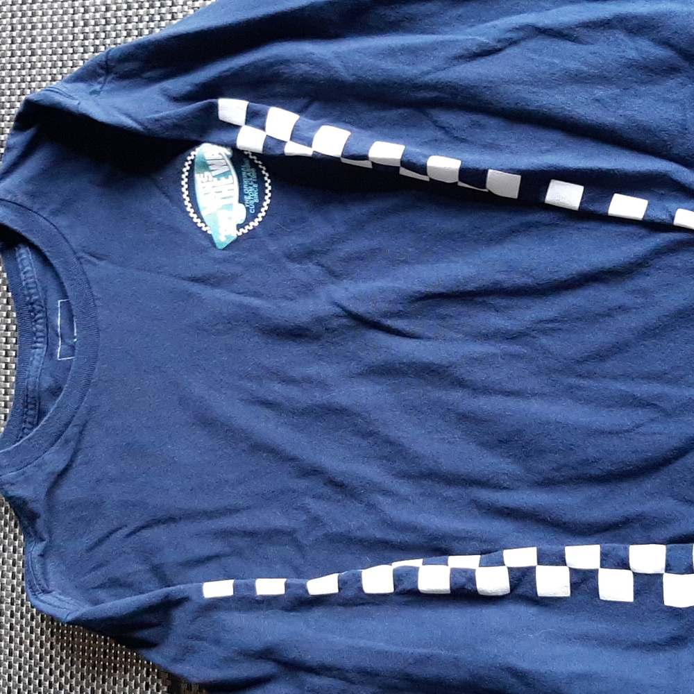Vans boys t-shirt blue